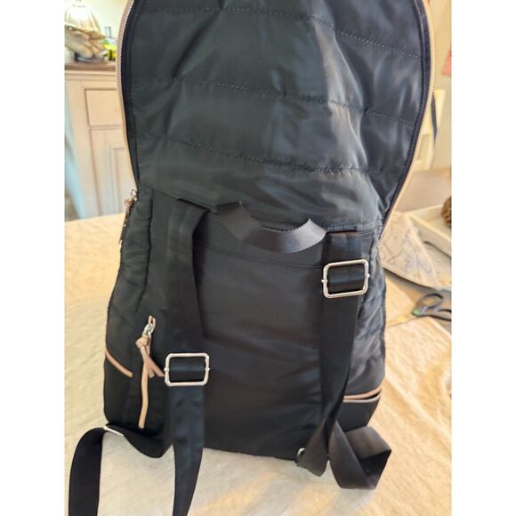 Stella and Dot black backpack Crush It - great condition main image 7